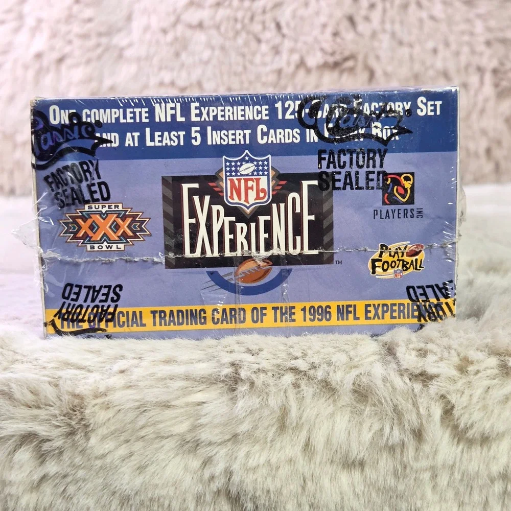 1996 Classic NFL Experience Factory Sealed Set 125 Cards 12 Packs Super Bowl XXX